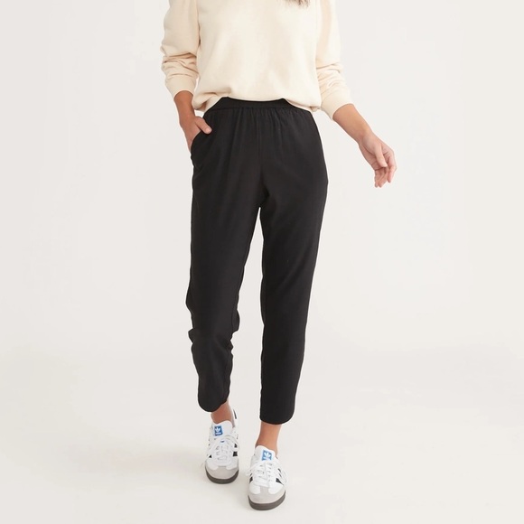 Marine Layer - Black Allison Pants - Picture 1 of 7